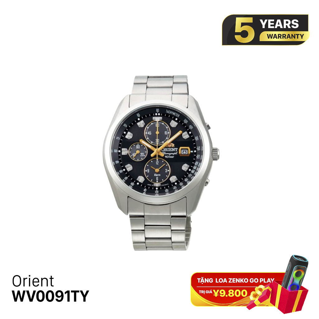 Orient Sports WV0091TY နေရောင်ခြည်စွမ်းအင်သုံး နာရီ