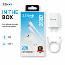30W 1M Type-C to Lightning အမြန်အားသွင်းကြိုး Gerlax GD-63L 