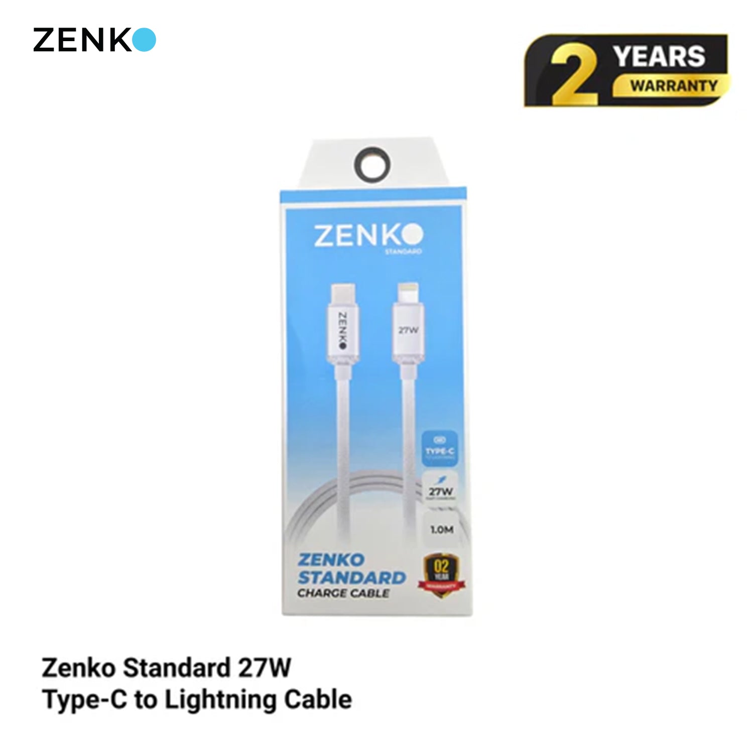 30W 1M Type-C to Lightning အမြန်အားသွင်းကြိုး Gerlax GD-63L 
