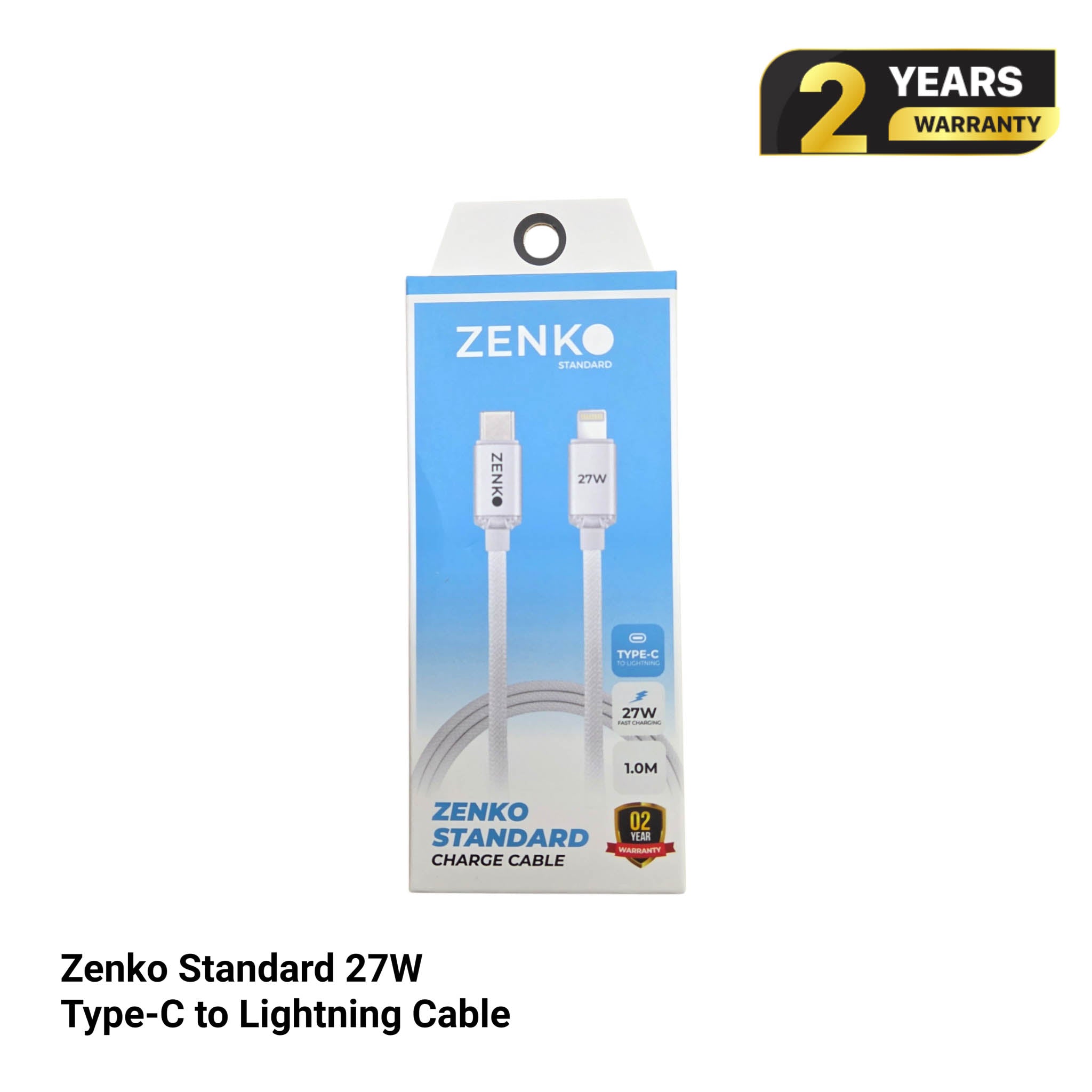 30W 1M Type-C to Lightning အမြန်အားသွင်းကြိုး Gerlax GD-63L 