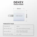 Dekey 20W ကေဘယ်အားသွင်းကိရိယာ 