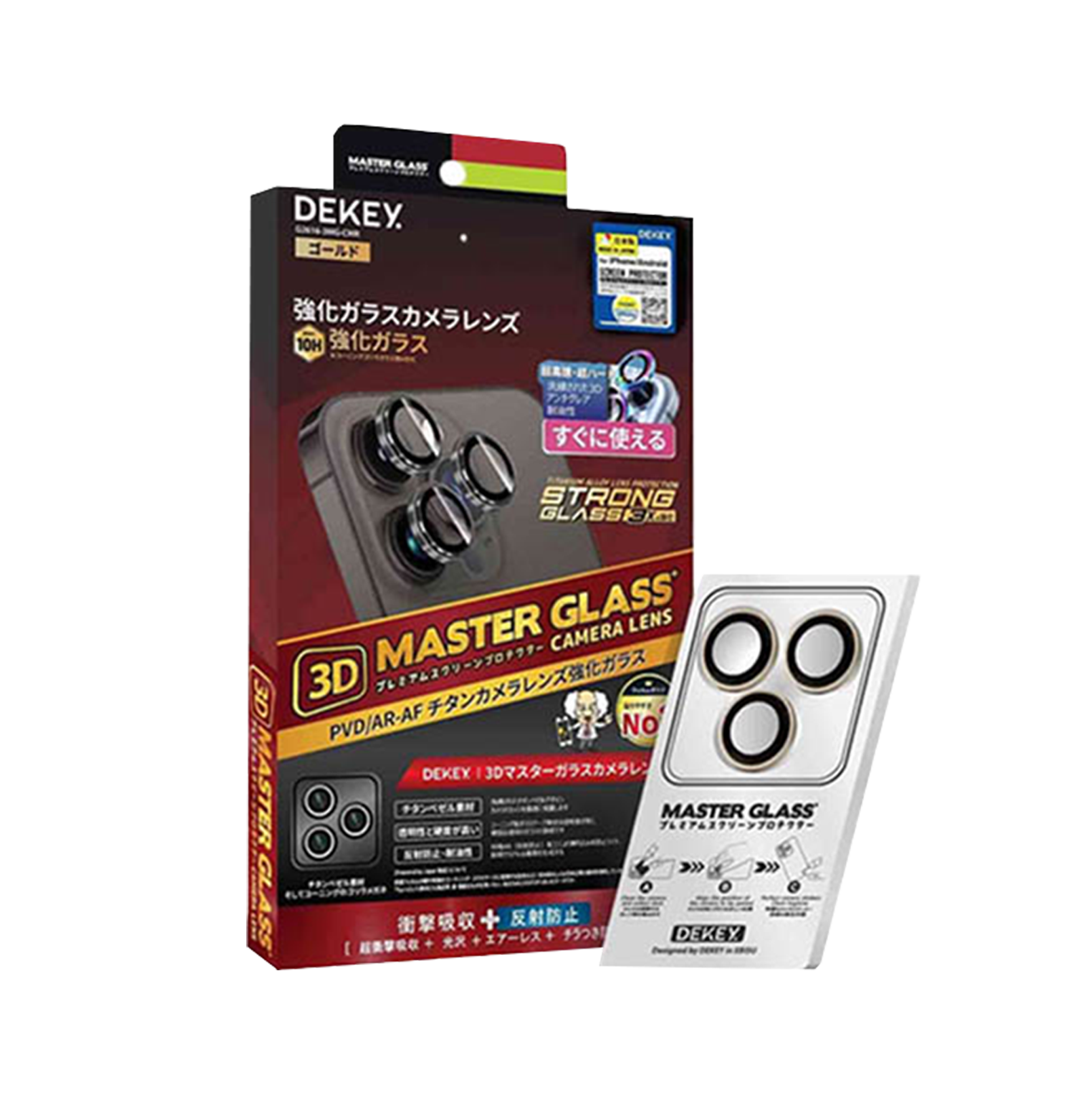 Dekey Glass သည် iPhone Camera ကို ကာကွယ်ပေးသည်။ 