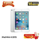 iPad Mini 4 7.9" 128GB ငွေရောင် 4G + Wifi 98% ဘက်ထရီ 100% (ဘက်ထရီ အစားထိုး) 