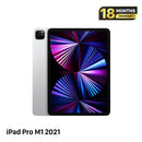 iPad Pro 2021 11in 128GB ငွေရောင် 5G + Wifi 98% ဘက်ထရီ 92% SB (စခရင် ခြစ်ရာ) - HH3204 