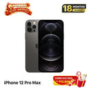 iPhone 12 Pro Max 128GB အနက်ရောင် 98% ဘက္ထရီ 100% စက်ပစ္စည်းသည် ကွန်ရက်အခကြေးငွေအားလုံးကို ပေးဆောင်ပြီး Apple International (ဘက်ထရီကို အစားထိုးခြင်း၊ အကွဲအပြဲ၊ အစွန်းများ၊ ခြစ်ရာများ၊ ကျောညိုရောင်) - HH0441 