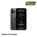 iPhone 12 Pro Max 128GB အနက်ရောင် 98% ဘက္ထရီ 100% စက်ပစ္စည်းသည် ကွန်ရက်အခကြေးငွေအားလုံးကို ပေးဆောင်ပြီး Apple International (ဘက်ထရီကို အစားထိုးခြင်း၊ အကွဲအပြဲ၊ အစွန်းများ၊ ခြစ်ရာများ၊ ကျောညိုရောင်) - HH0441 