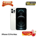 iPhone 12 Pro Max 128GB အနက်ရောင် 98% ဘက္ထရီ 100% စက်ပစ္စည်းသည် ကွန်ရက်အခကြေးငွေအားလုံးကို ပေးဆောင်ပြီး Apple International (ဘက်ထရီကို အစားထိုးခြင်း၊ အကွဲအပြဲ၊ အစွန်းများ၊ ခြစ်ရာများ၊ ကျောညိုရောင်) - HH0441 
