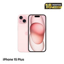 iPhone 15 Plus 128GB ပန်းရောင် 98% ဘက်ထရီ 88% International Apple - HH1590 