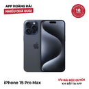 iPhone 15 Pro Max 256GB အပြာရောင် 98% ဘက်ထရီ 85% International Apple - HH2261 