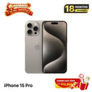 iPhone 15 Pro 128GB အဖြူရောင် 98% ဘက္ထရီ 87% Apple International (LKCH ကင်မရာ၊ ခြစ်ရာများ၊ ကျောညိုရောင်) - HH8953 