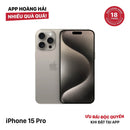 iPhone 15 Pro 128GB သဘာဝ 98% ဘက်ထရီ 85% Apple International (0.5x နေရာ) - HH7611 