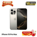 iPhone 16 Pro Max 512GB သဘာဝ 98% ဘက်ထရီ 92% နိုင်ငံတကာ Apple - HH1497 