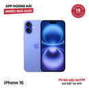 iPhone 16 128GB အပြာရောင် 99% ဘက္ထရီ 96% International SB မှ SB (No SB sim (စကရင် ခြစ်ရာ၊ အစွန်းများနှင့် ကင်မရာ) - HH2862 