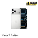 iPhone 17 Pro Max 512GB ငွေရောင် 100% Fullbox International RKT (RKT sim မရှိ) - HH7191 