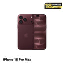 iPhone 18 Pro Max 256GB Burgundy 100% Fullbox Quốc Tế Apple (sạc 0 lần) - HH1284