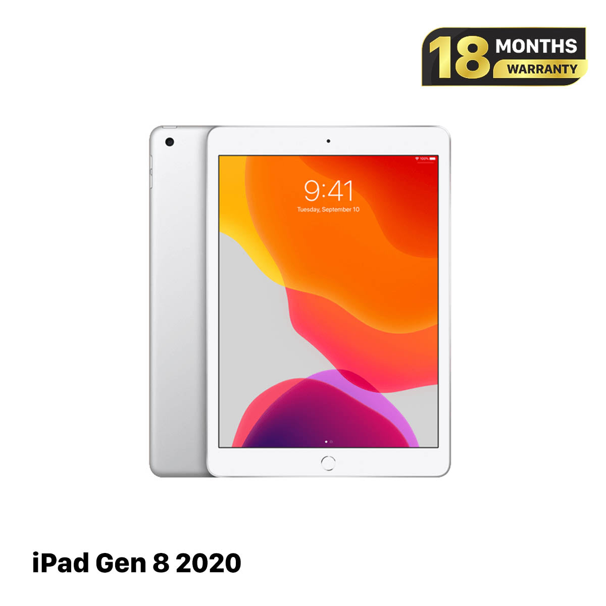 iPad Gen 8 2020 10.2in 32GB ငွေရောင် 4G + Wifi 98% ဘက်ထရီ AU မှ 90% (အစွန်းများ ခြစ်ရာ၊ နောက်ကျောခြစ်ရာ၊ မျက်နှာပြင်ပေါ်ရှိ ဖုန်မှုန့်များ) 