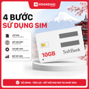 Softbank 10GB ဒေတာဆင်းမ် - ရောင်းသွားပြီ - အခမဲ့ကျပန်းကြိုးမဲ့နားကြပ်