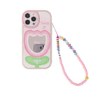 HHPK48 Mirrored Tulip Pattern ဖုန်း Case 