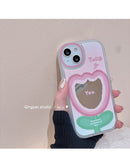 HHPK48 Mirrored Tulip Pattern ဖုန်း Case 