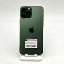 iPhone 13 Pro Max 1TB Green 97% ဘက်ထရီ 100% စက်ပစ္စည်းသည် ကွန်ရက်ဘေလ်များအားလုံးကို ပေးချေပြီး Apple International (ဘက်ထရီကို အစားထိုးထားသည် - 3x ကင်မရာအစက်အပြောက်များ၊ အစွန်းများ၊ မျက်နှာပြင် ခြစ်ရာများ) - HH1444 
