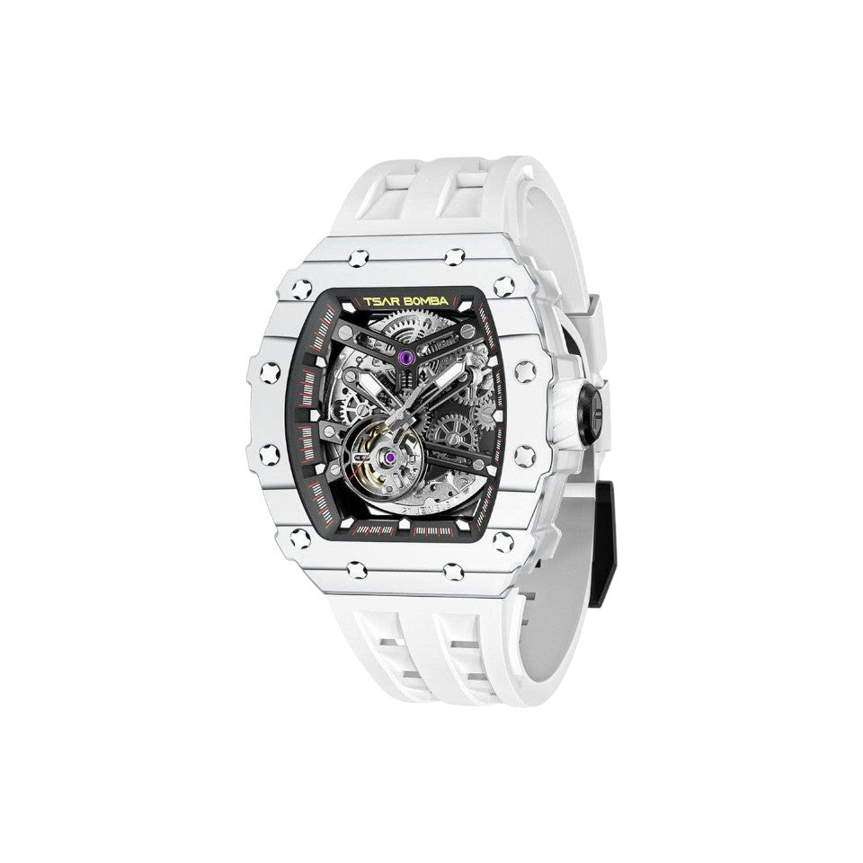 Đồng hồ cơ Tsar Bomba Carbon TB8208CF