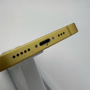 iPhone 14 128GB ရွှေ 98% ဘက်ထရီ 88% နိုင်ငံတကာ DCM မှ ( DCM ဆင်းမ်မပါ - ခြစ်ရာ၊ အနားစွန်းများ၊ လိမ္မော်ရောင်အစွန်းများ) - HH3940 