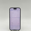 iPhone 15 128GB အနက်ရောင် 98% ဘက္ထရီ 90% International AU (AU SIM မပါ - ခြစ်ရာအစွန်းများ) - HH8389 