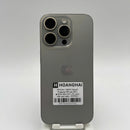 iPhone 15 Pro 128GB သဘာဝ 98% ဘက္ထရီ 86% နိုင်ငံတကာ DCM (DCM ဆင်းကဒ်မရှိပါ - 0.5x အစက်အပြောက်များ၊ ခြစ်ရာများ၊ လိမ္မော်ရောင်အစွန်းများ) - HH7932 