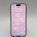 iPhone 15 Pro 128GB သဘာဝ 98% ဘက္ထရီ 86% နိုင်ငံတကာ DCM (DCM ဆင်းကဒ်မရှိပါ - 0.5x အစက်အပြောက်များ၊ ခြစ်ရာများ၊ လိမ္မော်ရောင်အစွန်းများ) - HH7932 