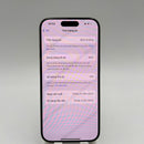 iPhone 15 Pro 128GB သဘာဝ 98% ဘက္ထရီ 86% နိုင်ငံတကာ DCM (DCM ဆင်းကဒ်မရှိပါ - 0.5x အစက်အပြောက်များ၊ ခြစ်ရာများ၊ လိမ္မော်ရောင်အစွန်းများ) - HH7932 