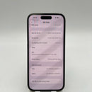 iPhone 14 Pro 128GB အနက်ရောင် 98% ဘက်ထရီ 100% နိုင်ငံတကာ AU မှ (AU ဆင်းမ်ကတ်အသုံးမပြုပါ - ဘက်ထရီကို အစားထိုးပါ၊ အနားစွန်းများပေါ်တွင် ခြစ်ရာများ၊ 3x အစက်များ) - HH1572 