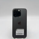 iPhone 14 Pro 128GB အနက်ရောင် 98% ဘက်ထရီ 100% နိုင်ငံတကာ AU မှ (AU ဆင်းမ်ကတ်အသုံးမပြုပါ - ဘက်ထရီကို အစားထိုးပါ၊ အနားစွန်းများပေါ်တွင် ခြစ်ရာများ၊ 3x အစက်များ) - HH1572 