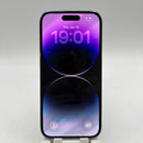 iPhone 14 Pro 128GB ခရမ်းရောင် 98% ဘက္ထရီ 100% နိုင်ငံတကာ AU (AU SIM မသုံးပါ - ဘက်ထရီ အစားထိုး၊ အစွန်းပေါ်ရှိ ခြစ်ရာဆေး၊ လိမ္မော်ရောင် အစွန်းများ၊ 3x အစက်များ) - HH0206 