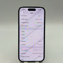 iPhone 14 Pro 128GB ခရမ်းရောင် 98% ဘက္ထရီ 100% နိုင်ငံတကာ AU (AU SIM မသုံးပါ - ဘက်ထရီ အစားထိုး၊ အစွန်းပေါ်ရှိ ခြစ်ရာဆေး၊ လိမ္မော်ရောင် အစွန်းများ၊ 3x အစက်များ) - HH0206 