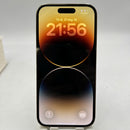 iPhone 14 Pro 256GB ရွှေရောင် 98% ဘက္ထရီ 100% နိုင်ငံတကာ AU (AU SIM မပါ - ဘက်ထရီ အစားထိုး၊ 0.5x/3x အစက်အပြောက်များ၊ မျက်နှာပြင် ခြစ်ရာများ၊ ခြစ်ရာများ၊ လိမ္မော်ရောင် အစွန်းများ) - HH3343 