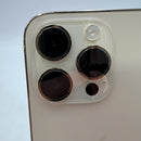 iPhone 14 Pro 256GB ရွှေရောင် 98% ဘက္ထရီ 100% နိုင်ငံတကာ AU (AU SIM မပါ - ဘက်ထရီ အစားထိုး၊ 0.5x/3x အစက်အပြောက်များ၊ မျက်နှာပြင် ခြစ်ရာများ၊ ခြစ်ရာများ၊ လိမ္မော်ရောင် အစွန်းများ) - HH3343 