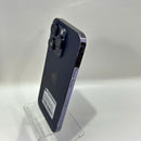 iPhone 14 Pro 256GB ခရမ်းရောင် 98% ဘက္ထရီ 100% International Apple (မျက်နှာပြင် ခြစ်ရာ၊ ခြစ်ရာအစွန်းများ၊ 0.5x/3x အစက်အပြောက်များ၊ DTP) - HH5001 