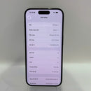 iPhone 15 Pro 128GB အနက်ရောင် 98% ဘက္ထရီ 100% International Apple (နောက်ကျောအညိုရောင်၊ ခြစ်ရာအစွန်းများ၊ DTP) - HH3204 