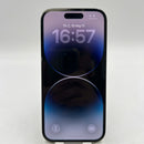 iPhone 14 Pro 256GB အနက်ရောင် 98% ဘက်ထရီ 100% စက်ပစ္စည်းသည် ကွန်ရက်ဘေလ်များအားလုံးကို ပေးချေပြီး Apple International (ခြစ်ရာပါလိမ္မော်ရောင်ဘောင်၊ 0.5x/3x အစက်အပြောက်များ၊ DTP) - HH3020 