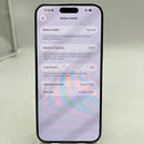 iPhone 15 Pro Max 256GB သဘာဝ 98% ဘက်ထရီ 100% International Apple (စခရင် ခြစ်ရာ၊ ခြစ်ရာအစွန်းများ၊ 0.5x အစက်အပြောက်များ၊ DTP) - HH2151 