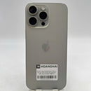 iPhone 15 Pro Max 256GB သဘာဝ 98% ဘက်ထရီ 100% International Apple (စခရင် ခြစ်ရာ၊ ခြစ်ရာအစွန်းများ၊ 0.5x အစက်အပြောက်များ၊ DTP) - HH2151 