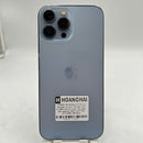 iPhone 13 Pro Max 128GB Xanh Dương 97% pin 85% DBH Quốc tế Apple (mã LL/A, ám màn cột sóng, vẩy mực cam 1x, đốm cam 4x, xước viền, màn, mặt lưng ám, thay màn chính hãng Apple) - HH4062