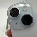 iPhone 15 128GB အပြာရောင် 98% ဘက္ထရီ 87% နိုင်ငံတကာ AU မှ (AU SIM မရှိပါ - ကင်မရာအစွန်း) - HH3935 