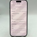 iPhone 15 Pro 128GB အနက်ရောင် 98% ဘက်ထရီ 87% စက်ပစ္စည်းသည် ကွန်ရက်အခကြေးငွေအားလုံးကို ပေးဆောင်ပြီး နိုင်ငံတကာ Apple အဖြစ် အသုံးပြုသည် - HH0534 