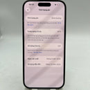 iPhone 15 Pro 128GB အနက်ရောင် 98% ဘက်ထရီ 87% စက်ပစ္စည်းသည် ကွန်ရက်အခကြေးငွေအားလုံးကို ပေးဆောင်ပြီး နိုင်ငံတကာ Apple အဖြစ် အသုံးပြုသည် - HH0534 