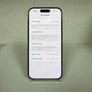 iPhone 15 Pro 128GB အဖြူရောင် 98% ဘက္ထရီ 87% Apple International (LKCH ကင်မရာ၊ ခြစ်ရာများ၊ ကျောညိုရောင်) - HH8953 