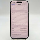 iPhone 16 128GB အဖြူရောင် 99% ဘက်ထရီ 100% နိုင်ငံတကာ DCM (DCM ဆင်းမ်မပါ - လိမ္မော်ရောင် အစွန်းများ) - HH1049 