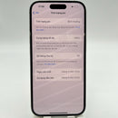 iPhone 16 128GB အဖြူရောင် 99% ဘက်ထရီ 100% နိုင်ငံတကာ DCM (DCM ဆင်းမ်မပါ - လိမ္မော်ရောင် အစွန်းများ) - HH1049 