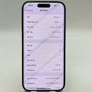 iPhone 15 Pro 128GB အနက်ရောင် 98% ဘက်ထရီ 88% နိုင်ငံတကာ SB (SB မှ ဆင်းမ်ကဒ်မရှိပါ - 0.5x အစက်အပြောက်များ၊ အစွန်းများ၊ ခြစ်ရာများ) - HH7283 