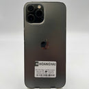 iPhone 12 Pro Max 128GB အနက်ရောင် 98% ဘက္ထရီ 100% စက်ပစ္စည်းသည် ကွန်ရက်အခကြေးငွေအားလုံးကို ပေးဆောင်ပြီး Apple International (ဘက်ထရီကို အစားထိုးခြင်း၊ အကွဲအပြဲ၊ အစွန်းများ၊ ခြစ်ရာများ၊ ကျောညိုရောင်) - HH0441 